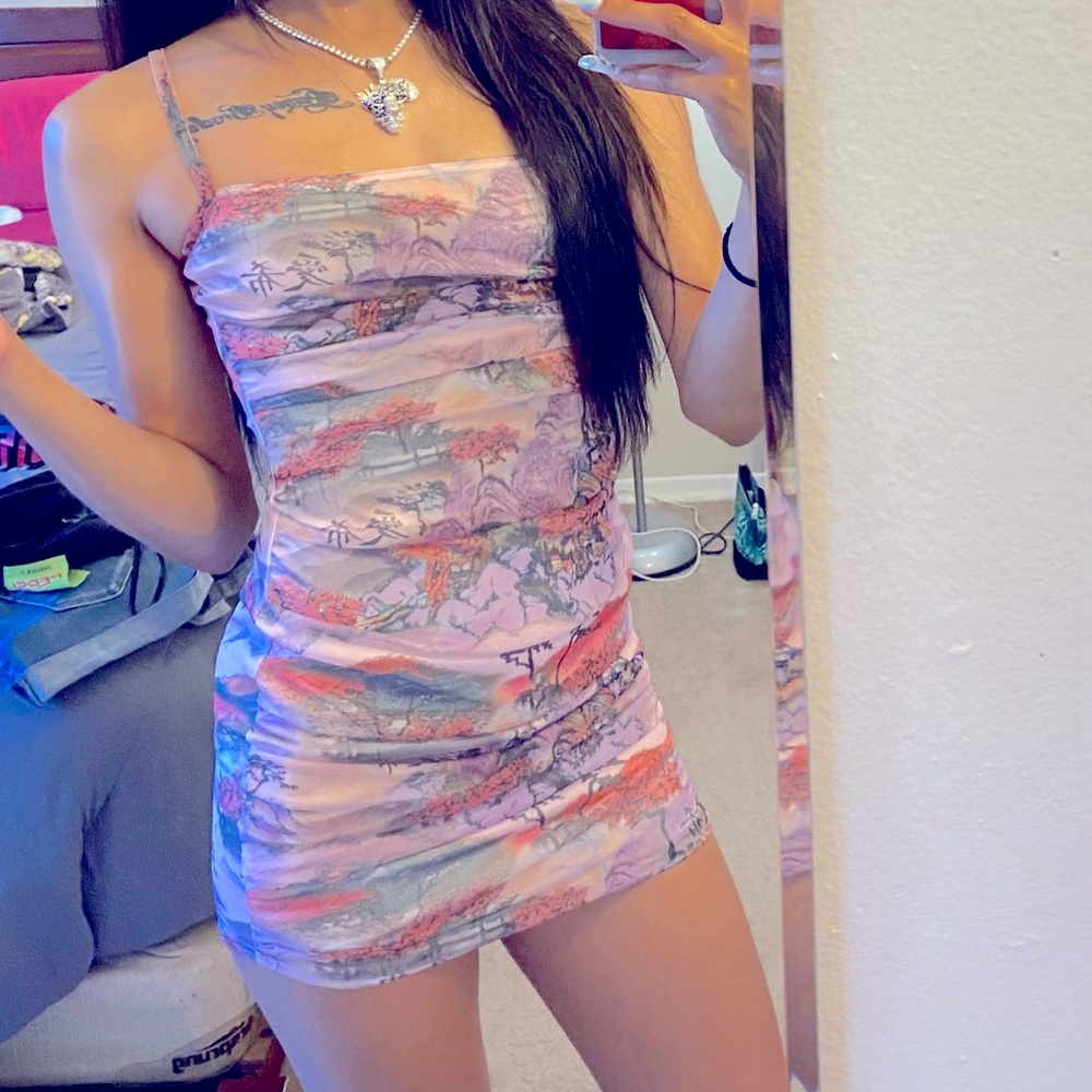PrettyLittleThing bodycon mini dress